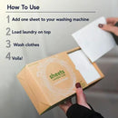 Sheets Laundry Club Laundry Detergent Sheets, 100 Loads - Lavender Scent, Eco-Friendly, Quick-Dissolving Formula, Hypoallergenic, Septic Safe, Plastic-Free Packaging - 50 Sheets by CozyNest Decor