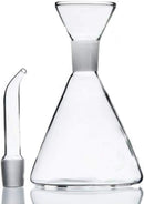 ELETON Olive Oil Dispenser Bottle Glass with No Drip Bottle Spout -Pourer Dispensing Bottles for Kitchen - Olive Glass Dispenser to Control Cooking Vegetable Oil and Vinegar(16 oz) by CozyNest Decor