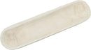 Creative Co-Op Decorative Paulownia Wood Tray, White by CozyNest Decor