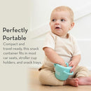 Bella Tunno Snack Cups for Toddlers, Silicone Spill Proof Food Container with Lid, Babies & Kids 6-12 Months, Snaccidents by TinyTreasures Baby Boutique