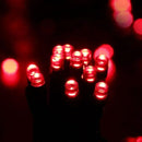 Toodour Solar Christmas Lights - 2 Packs Total 144ft 400 LED 8 Modes Waterproof Outdoor String Lights for Garden, Patio, Fence, Balcony, Christmas Tree Decor - Red by GreenHaven Gardens