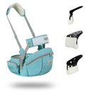 Baby Hip Seat Carrier Baby Waist Stool for Child Infant Toddler with Adjustable Strap Buckle Pocket Soft Inner Huge Storage (Green) by TinyTreasures Baby Boutique