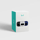 Bril UV-C Toothbrush Sanitizer, Portable Cleaner, Travel Cover, Magnetic Holder, and Rechargeable Case for Any Size Toothbrush, Multi-Pack by CozyNest Decor