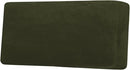 H.VERSAILTEX Velvet Stretch Individual Couch Cushion Cover Plush Cushion Slipcover for Loveseat Sofa Cushion Furniture Protector Seat Cushion Sofa Cover (1 Piece Sofa Cushion Cover, Olive) by CozyNest Decor