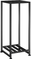 Plant Stand Indoor Outdoor, Wrought Iron Plant Stands 2 Tier Heavy Duty Metal Pedestal Stand Decorative Flower Stand for Patio Garden Deck Living Room by GreenHaven Gardens