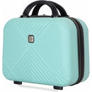 2Piece Luggage Sets ABS Lightweight Suitcase, Spinner Wheels, (20/14) LIGHT BLUE