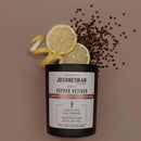 Journeyman Collection Candle, 15oz, Wooden Wick, Pepper Vetiver, Large Painted Jar by CozyNest Decor