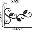 TIHOOD 4PCS Plants Hangers Outdoor Indoor Decor, Wall Hooks for Hanging Plant Bracket, Plant Hooks for Bird Feeder, Wind Chime, Lights, Lanterns by CozyNest Decor