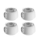 EUDEMON 4 Pack Updated Door Knob Cover Baby Safety Door Lock Childproof Safety Cover Door Handle Cover for Kids Safety (Clear-White) by TinyTreasures Baby Boutique
