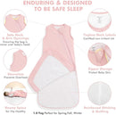 HAPIU Unisex Rayon Made from Bamboo Baby Sleep Sack TOG 1.0, 2-Way Zipper YKK, Wearable Blanket Baby by TinyTreasures Baby Boutique