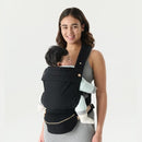 Ergonomic Baby Carrier for Newborns to Toddlers (7-35 lbs) with Adjustable Straps and Belt Bag – Comfortable, Versatile, and Stylish Babywearing Solution by TinyTreasures Baby Boutique