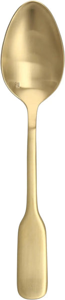 Fortessa Ashton 18/10 Stainless Steel, 2 Piece Serving Set, Brushed Gold by CozyNest Decor