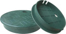 2 Pcs Valve Box Cover Lid ID 5.5" OD 6" Replacement Valve Box Irrigation Cover Ground Sprinkler Cover icv Cover Sprinkler Box Cover Lid Sprinkler Covers Garden Lawn Irrigation Box Lid by GreenHaven Gardens