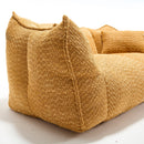 Comfortable Dual Beanbag Chair With High Resilience Foam Core For 2 People by HouseOfZazla