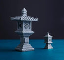Miniature Fairy Garden Decoration Set,3 Japanese Lantern,10 Stepping Stone Mini Fairy Decor for Garden & Patio Micro Landscape Yard Bonsai Decoration by GreenHaven Gardens