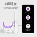 TriPulse Teeth Whitening LED Light Kit - 20 LED Lights - Hydrogen Peroxide + Carbamide Peroxide - 7 Shades Whiter in 7 Days - Safe On All Dental Work - BPA Free Mouthpiece by CozyNest Decor