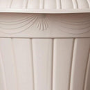 PL20TP Classic Traditional Plastic Urn Planter Indoor/Outdoor, 10" x 12", Taupe by GreenHaven Gardens