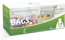 100% Compostable 1.6 Gallon Trash Bags, 6 Liter, 150 Count Kitchen Food Scrap Small Compost Bags for Countertop Bin with Europe EN13432 Certified by GreenHaven Gardens
