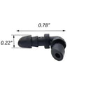 Dnyta 50pcs Drip Irrigation Barb Fittings PVC Drip Irrigation Fittings Fit for 1/4 Inch Irrigation Tubing Drip Line Irrigation Tubing Connector for Plant Drip Or Yard Spray Irrigation by GreenHaven Gardens