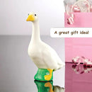Fox Valley Traders Gaggleville Desktop Goose 7" H Statue by CozyNest Decor