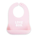 Bella Tunno Baby Bib for Eating, Waterproof Silicone Bib with Large Food Catcher, Adjustable Fit for Babies 4-12 months & Toddlers 1-3 Years, Boys & Girls by TinyTreasures Baby Boutique