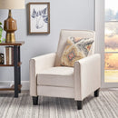 Upholstered Push Back Recliner Chair For Living Room by HouseOfZazla