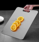 Titanium Cutting Board, New Titanium Cutting Board, Top, 100% Pure Titanium Cutting Boards for Kitchen, Healthy Premium Dual-Sided Chopping Board for Fruit, Meat, Vegetable. (Medium - 14" x 10") by CozyNest Decor