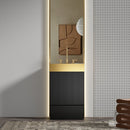 Gada 20" Striped Matt Bathroom Vanity