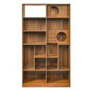 Modern 2 in 1 Wood Bookshelf Cat House
