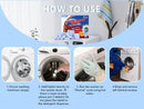 Washing Machine Cleaner-36Pack-18 Month Supply,Washer Machine Cleaner Tablets Formulated For Pet Owners,Easy Pet Hair Remover for Laundry,Compatible with HE, Top & Front Load Washer.Septic Safe by CozyNest Decor