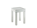 Noralie Mirrored & Faux Diamonds End Table by HouseOfZazla