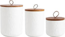 Kitchen Canisters for Countertop, Ceramic Coffee Canisters with Airtight Lids Food Storage Jars Sugar Container for Kitchen Counter Tea, Coffee Beans, Spice (