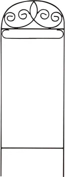 Garden/Mini Size Flag Arbor Fleur De Lis Design Stand 42 Inch by GreenHaven Gardens