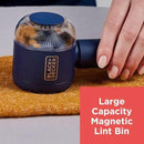 BLACK+DECKER Rechargeable USB-C Fabric & Garment Shaver – Large Capacity Lint Remover for Clothing and Upholstery, 6 Stainless Steel Blades by CozyNest Decor