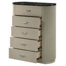 Travonte - Chest - Gray / Beige by Unique Piece Furniture