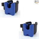 Accmor Stroller Cup Holder with Phone Holder, Bike Cup Holder, Universal Cup Holder for Uppababy Nuna Doona Strollers, 2-in-1 Cup Phone Holder for Stroller, Bike, Wheelchair, Walker, Scooter by TinyTreasures Baby Boutique