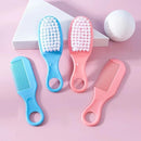 Baby Comb and Brush Set – Soft Bristles for Newborns, Toddlers & Infants | Gentle Scalp Care | BPA-Free, Hypoallergenic | Baby Hairbrush for Cradle Cap & Sensitive Skin (Bright Yellow) by TinyTreasures Baby Boutique