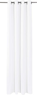 Amazon Basics Room Darkening Blackout Window Curtains 2 Panels with Grommets, for Living Room and Bedroom, 52 x 84 inches, White by TinyTreasures Baby Boutique