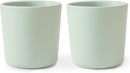 mushie Dinnerware Cups For Kids | Made in Denmark, Set of 2 (Sage) by TinyTreasures Baby Boutique