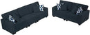 L Lengend Vansen Modular Sectional Sofa U Shaped Couch with Ottoman Modern Reversible Corner Sectional Couch for Living Room (Charcoal, 2+3) by CozyNest Decor