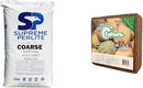 Supreme Horticulture Coarse Grade Perlite and Hydro Crunch Coco Coir Growing Media by GreenHaven Gardens