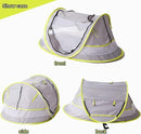 Poray Portable Baby Beach Tent with UPF 50+ Sun Shelter,Mosquito Net and Sunshade, Ideal Pop Up Kids Travel Tent with Carry Bag & 2 Stakes,Outdoor Indoor Play and Sun Protection by TinyTreasures Baby Boutique