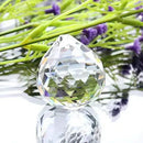 MerryNine 60mm Clear Crystal Ball Prism Sun Shine Catcher Rainbow Pendants Maker, Hanging Crystals Prisms for Windows, for Feng Shui, for Gift(60mm/2.36" 1pack)