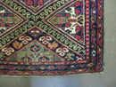 2' 6" X 9' Antique Handmade Turkish Anatolian Wool Runner Rug Nice