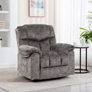 Swivel And Rocking Recliner Chair With Massage And Heating by HouseOfZazla