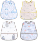 Baby bibs Waterproof Toddler bib - Feeding bib with Pocket for Infant Boy Girl Washable 6-36M by TinyTreasures Baby Boutique