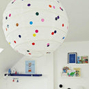 Colorful Polka Dot Wall Decals Watercolor Dots Wall Sticker for Kids Baby Girls Teens and Nursery Room (12 Sheets) by TinyTreasures Baby Boutique