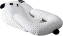 Infants Feeding Pillow, Infants Multifunctional Feeding Support Pillow 3 Piece Set, Infants Anti Breastfeeding Anti Choking Bed Medium Feeding Pillow, Travel Portable Removable Support Pillow, Cream by TinyTreasures Baby Boutique