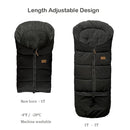 Length Ajustable Waterproof Stroller Winter Cover for All Stroller, Universal Stroller Winter Bunting Bag XL,Good for Infant to Y5 pre-School Kids by TinyTreasures Baby Boutique