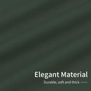 Easy-Going Blackout Curtains for Bedroom, Solid Thermal Insulated Grommet and Noise Reduction Window Drapes, Room Darkening Curtains for Living Room, 2 Panels(42x72 in, Greyish Green) by CozyNest Decor